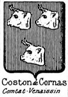 Coston Coat of Arms / Family Crest 1