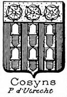 Cosyns Coat of Arms / Family Crest 1