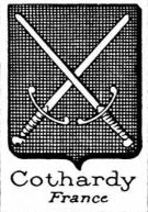 Cothardy Coat of Arms / Family Crest 0