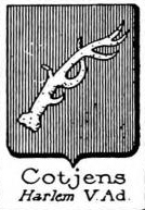 Cotjens Coat of Arms / Family Crest 0