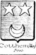 Cotthem Coat of Arms / Family Crest 2