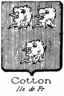 Cotton Coat of Arms / Family Crest 2