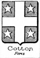 Cotton Coat of Arms / Family Crest 3