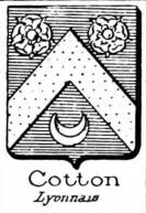 Cotton Coat of Arms / Family Crest 4