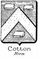 Cotton Coat of Arms / Family Crest 1