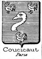Coucicaut Coat of Arms / Family Crest 0