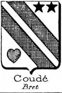 Coude Coat of Arms / Family Crest 0
