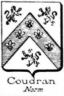 Coudran Coat of Arms / Family Crest 0