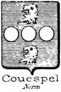 Couespel Coat of Arms / Family Crest 0