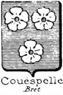 Couespelle Coat of Arms / Family Crest 0
