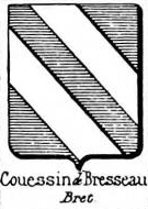 Couessin Coat of Arms / Family Crest 0