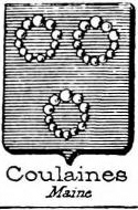 Coulaines Coat of Arms / Family Crest 0
