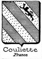 Couliette Coat of Arms / Family Crest 0