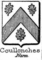 Coullonches Coat of Arms / Family Crest 0