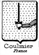 Coulmier Coat of Arms / Family Crest 0