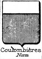 Coulombieres Coat of Arms / Family Crest 0