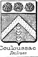 Couloussac Coat of Arms / Family Crest 0