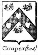 Coupar Coat of Arms / Family Crest 1