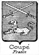 Coupe Coat of Arms / Family Crest 0