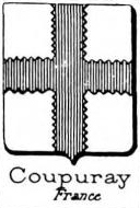 Coupuray Coat of Arms / Family Crest 0