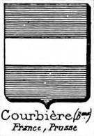 Courbiere Coat of Arms / Family Crest 0
