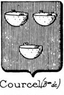 Courcel Coat of Arms / Family Crest 1