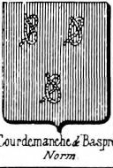 Courdemanche Coat of Arms / Family Crest 0