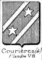 Courieres Coat of Arms / Family Crest 0
