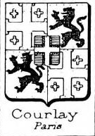 Courlay Coat of Arms / Family Crest 0