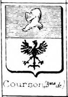Courson Coat of Arms / Family Crest 2