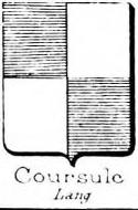Coursule Coat of Arms / Family Crest 0
