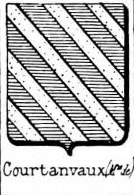 Courtanvaux Coat of Arms / Family Crest 0