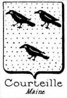 Courteille Coat of Arms / Family Crest 0