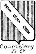 Courtelery Coat of Arms / Family Crest 0