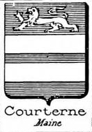 Courterne Coat of Arms / Family Crest 0