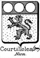 Courtilloles Coat of Arms / Family Crest 0