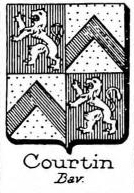 Courtin Coat of Arms / Family Crest 4