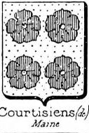 Courtisiens Coat of Arms / Family Crest 0