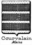 Courvalain Coat of Arms / Family Crest 0