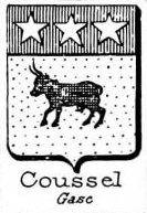 Coussel Coat of Arms / Family Crest 0