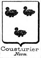 Cousturier Coat of Arms / Family Crest 0