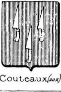 Couteau Coat of Arms / Family Crest 1
