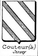 Couteur Coat of Arms / Family Crest 1