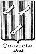 Couvoets Coat of Arms / Family Crest 0
