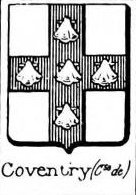 Coventry Coat of Arms / Family Crest 1
