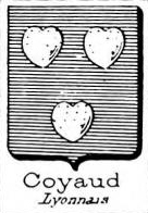 Coyaud Coat of Arms / Family Crest 1