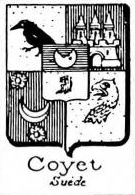 Coyet Coat of Arms / Family Crest 1