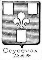 Coysevox Coat of Arms / Family Crest 0