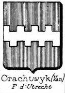 Crachtwyk Coat of Arms / Family Crest 0
