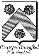 Craeyenburg Coat of Arms / Family Crest 0
